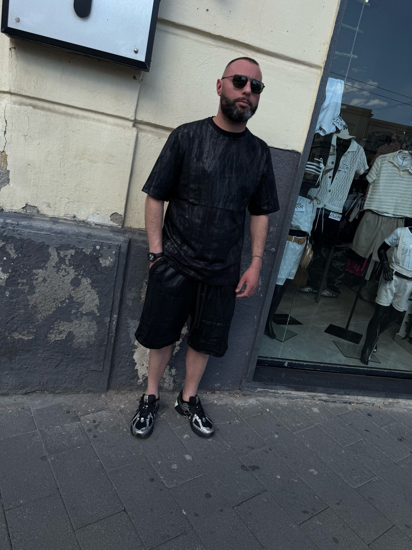Completo Nero sfumato